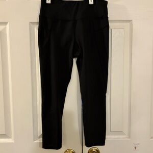 Jockey Black Leggings size small